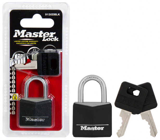 Riippulukko MasterLock 30x18mm, vinyyli