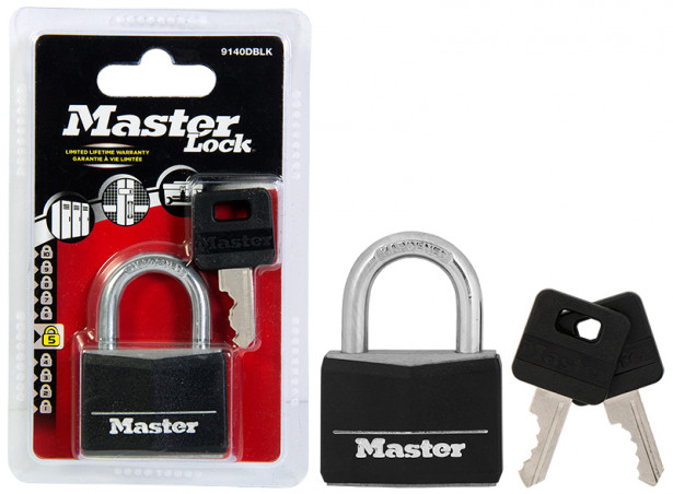 Riippulukko MasterLock 40x21mm, vinyyli