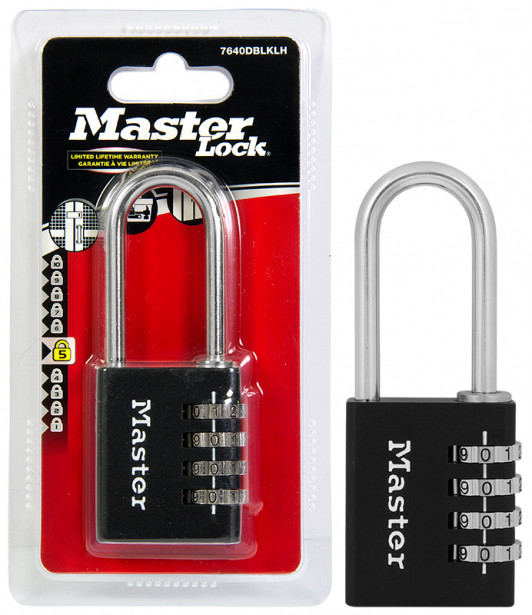 Riippulukko MasterLock 40x51mm, numeroyhdistelmä