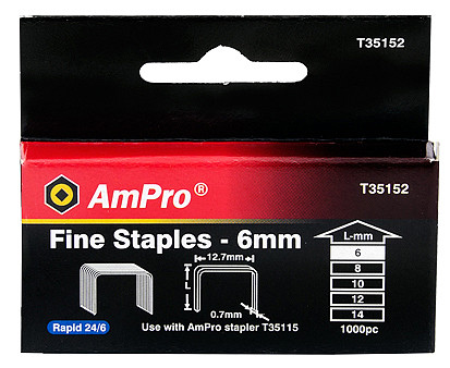 Sinkilä AmPro, No.24, 6mm, 1000kpl