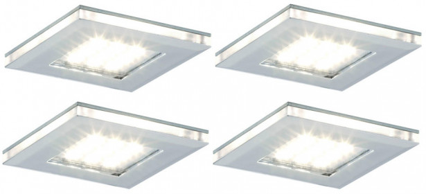 LED-kalustevalaisinsetti Limente LED-Vita 10, 4x4.2W 24V