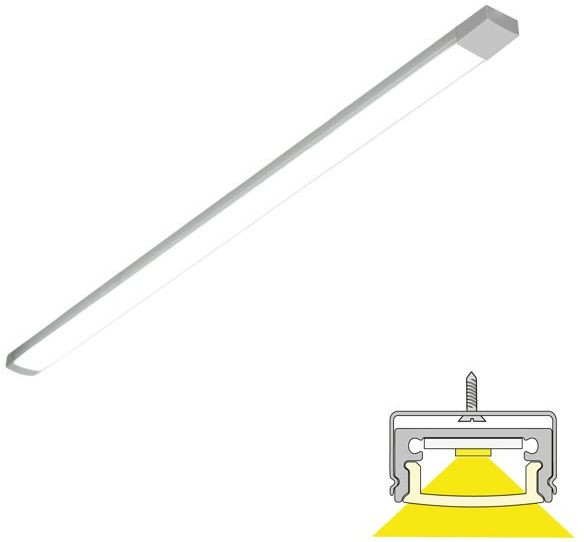 LED-profiili Limente 146 LUX, 1460mm, 30W, alumiini