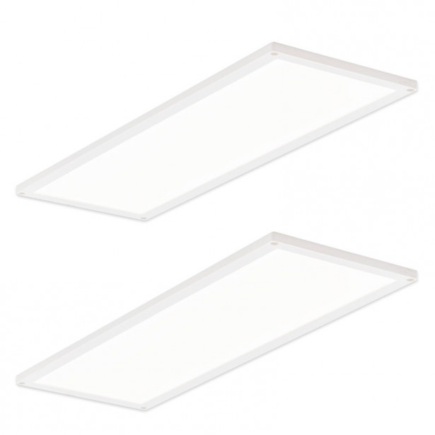 LED-kalustevalaisinsetti Limente LED-Flat 22, 2x7.6W, valkoinen