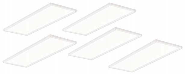 LED-kalustevalaisinsetti Limente LED-Flat 22, 5x7.6W, valkoinen