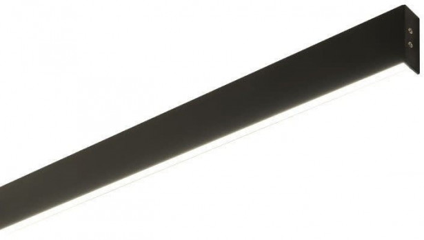 LED-profiili Limente LED-Duo 20, 4000K, 2m, 29W, musta