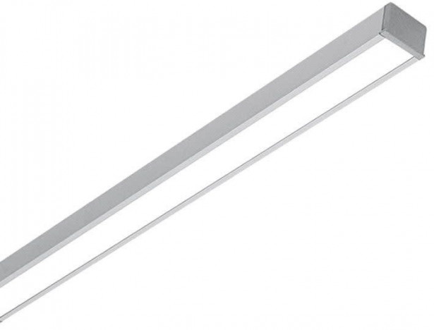 LED-profiili Limente LED-Grade 40 Lux, 3000K, 4m, 57W, alumiini