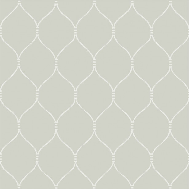 Tapetti Littlephant Espalier, vaaleanharmaa