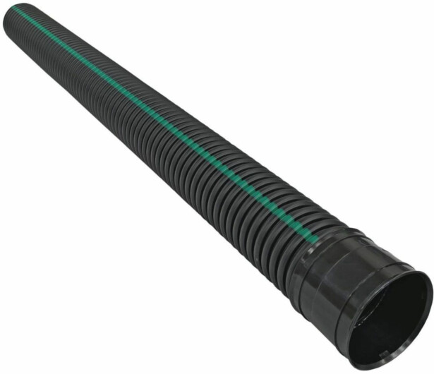 Sadevesiputki muhvilla SN8, 110/94x6000mm