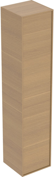 Korkea kaappi IDO Sense Art, 1725x366mm, yksi ovi ja sisäpeili, luonnontammi