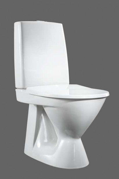 WC-istuin Ido Seven D 10, ilman kiinnitysreikiä ja istuinta, 1-huuhtelu