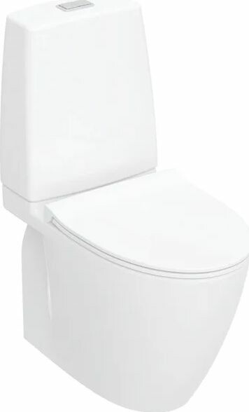 WC-istuin IDO Glow Art, piilo-S-lukko, 2-huuhtelu, TurboFlush, istuinkannella