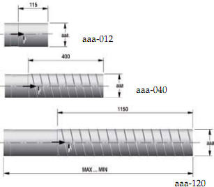 Teleskooppikanava Veloflex, 100x400-600mm