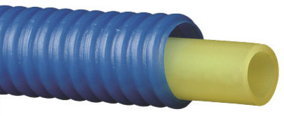 Käyttövesiputki Pex-C 15x2,5 mm sinisessä 23/28 suojaputkessa 50 m