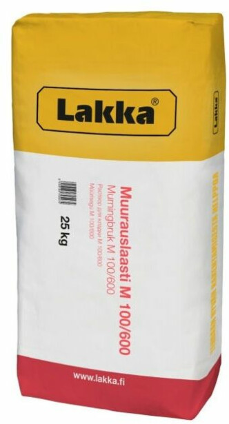 Muurauslaasti Lakka M 100/600, eri vaihtoehtoja