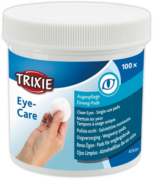 Lemmikin silmienpuhdistuslappu Trixie 100 kpl