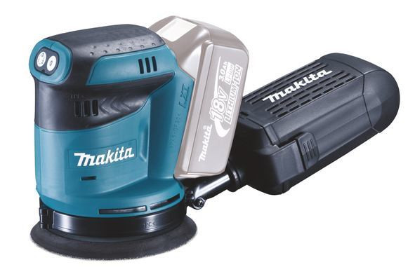 Epäkeskohiomakone Makita LXT DBO180Z, Ø125mm, 18V, ilman akkua