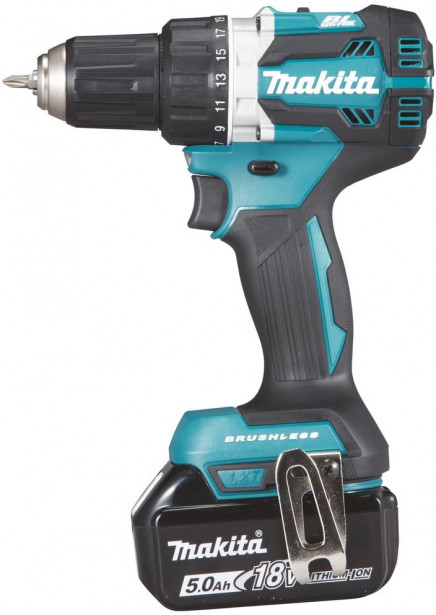 Akkuporakone Makita DDF484RTJ, 54/30Nm, 18V, 2x5.0Ah akuilla + Makpac