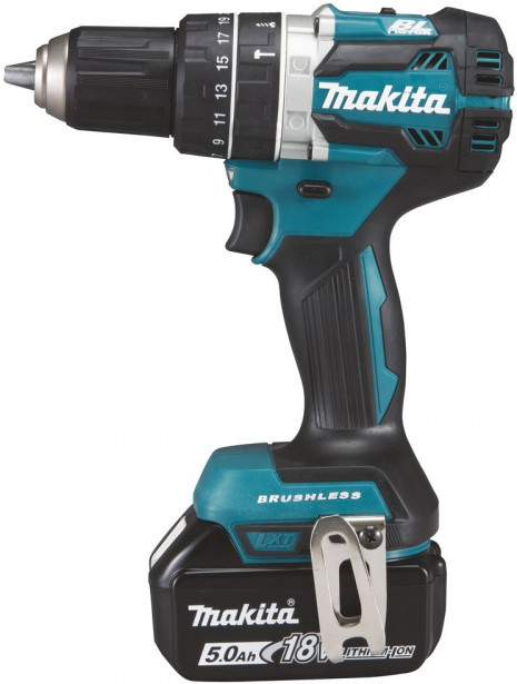 Akkuiskuporakone Makita DHP484RTJ, 54/30Nm, 18V, 2x5.0Ah akuilla + Makpac