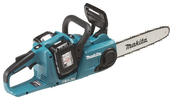 Akkuketjusaha Makita LXT DUC303PT2, 2x18V, 2x5.0Ah akuilla