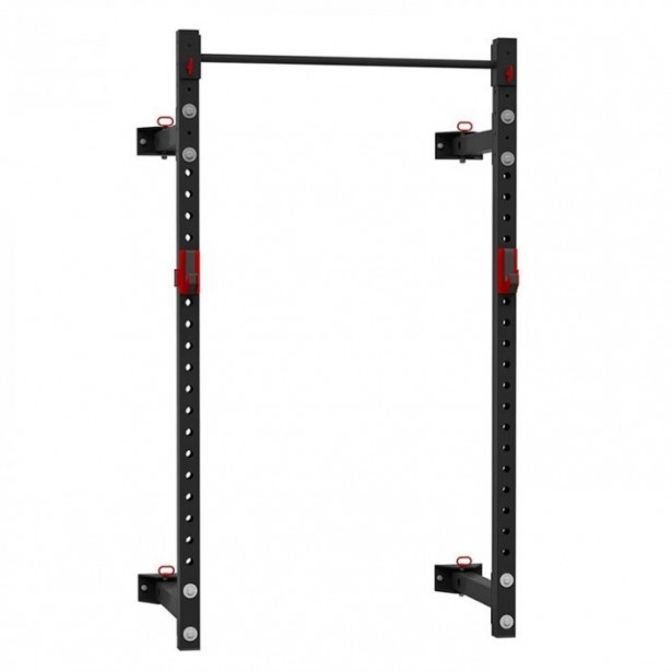 Treeniteline Master Fitness Silver Foldable Wall Rack, seinäkiinnitys