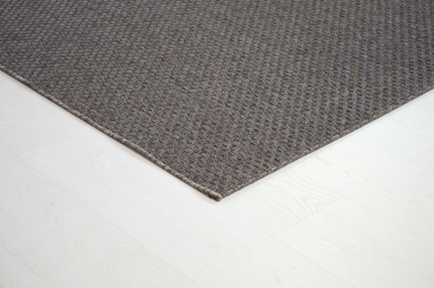 Matto Louhi 80x200cm, ruskea/tummanharmaa