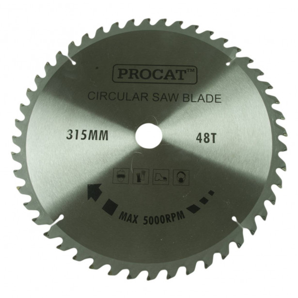 Pyörösahanterä Procat Ø315mm, 48T