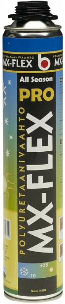 MX-Flex Pro pistoolivaahto 750 ml All season