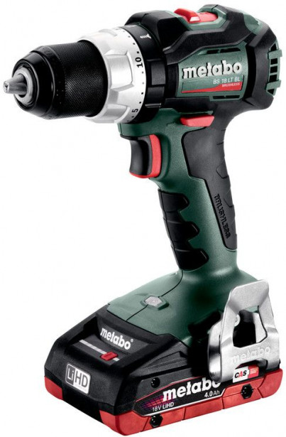 Akkuporakone Metabo BS 18 LT BL, 18V, 2x4.0Ah LiHD akuilla