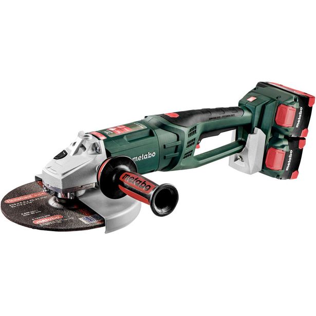 Akkukulmahiomakone Metabo WPB 36-18 LTX BL 230, 18V, 4x8.0Ah akuilla