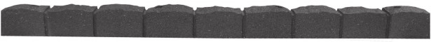 Reunakivi Multy Home Roman Stone, 120cm, kierrätyskumia, harmaa