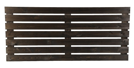 Näkösuoja-aita Miljöökoriste, 183x80cm, vaakalaudoitus, eri värejä