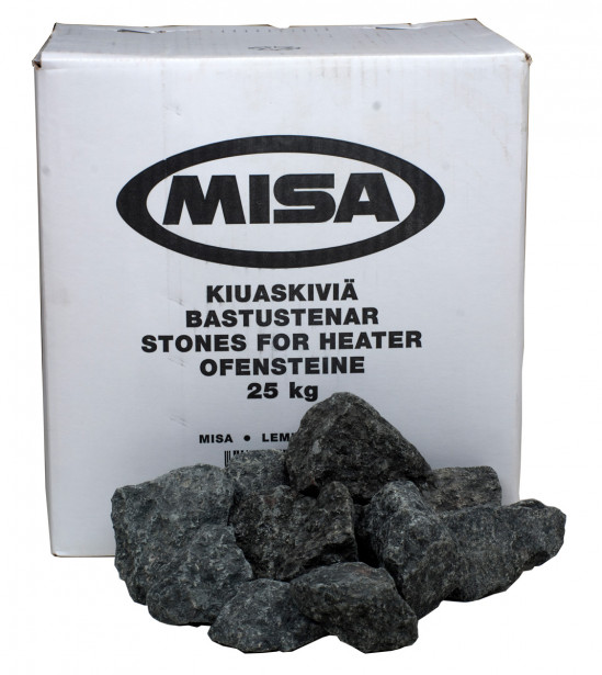 Kiuaskivet Misa 5-10cm, 25kg