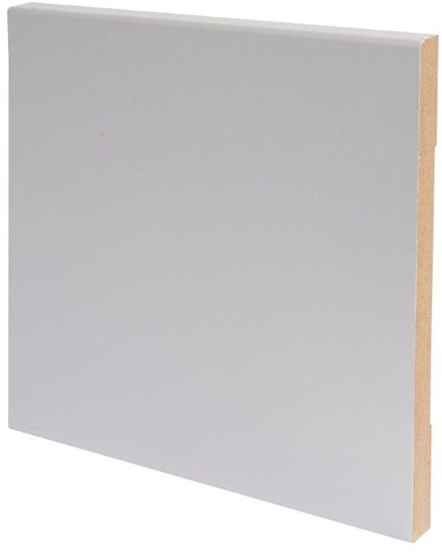 Peitelista Maler 12x160x2800mm, mdf, valkoinen