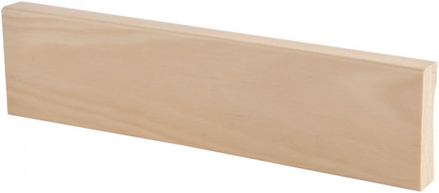 Peitelista Maler Aava, 12x42x2200mm, mänty, lakattu