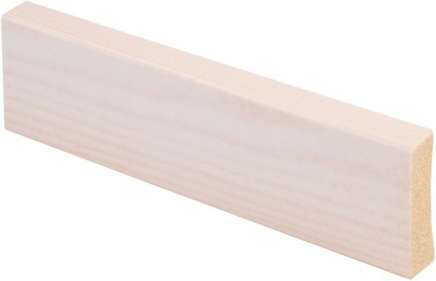 Peitelista Maler Aava, 12x42x2200mm, mänty, valkolakattu