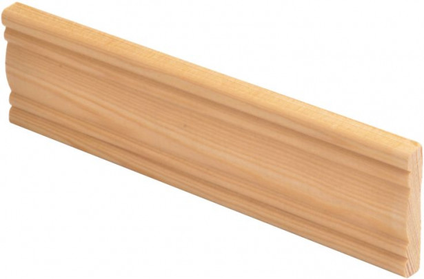 Boordilista Maler, 8x42x2700mm, mänty, puuvalmis