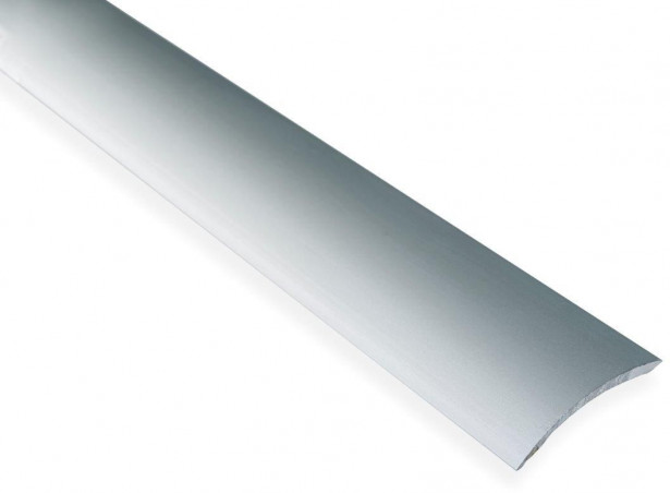 Eritasolista Maler sileä, 0-10mm, 6.2x41x1000mm, alumiini, tarra, hopea anodisoitu