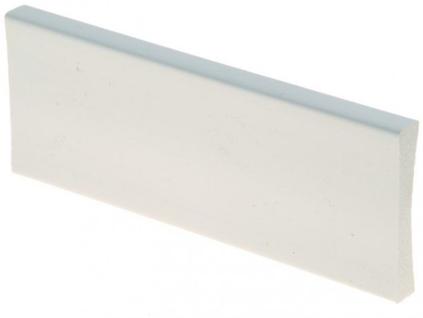 Peitelista Maler PVC, 10x58x2200mm, valkoinen