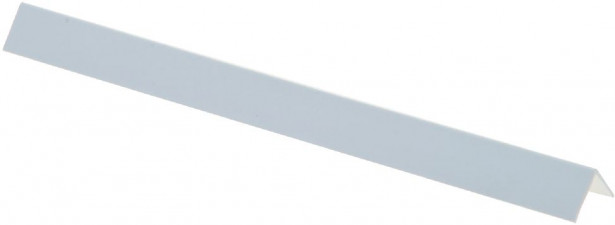 Kulmalista Maler PVC, 12x12x2700mm, valkoinen