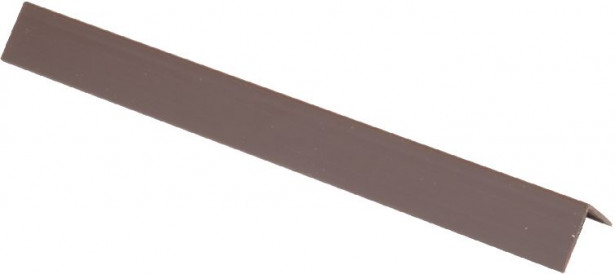 Kulmalista Maler PVC, 15x15x2700mm, ruskea