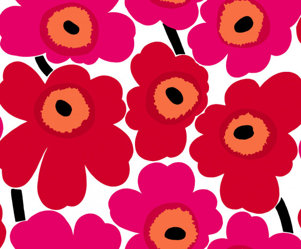 Kuitutapetti Marimekko Unikko, 23354, 0,70x10,05m, non-woven