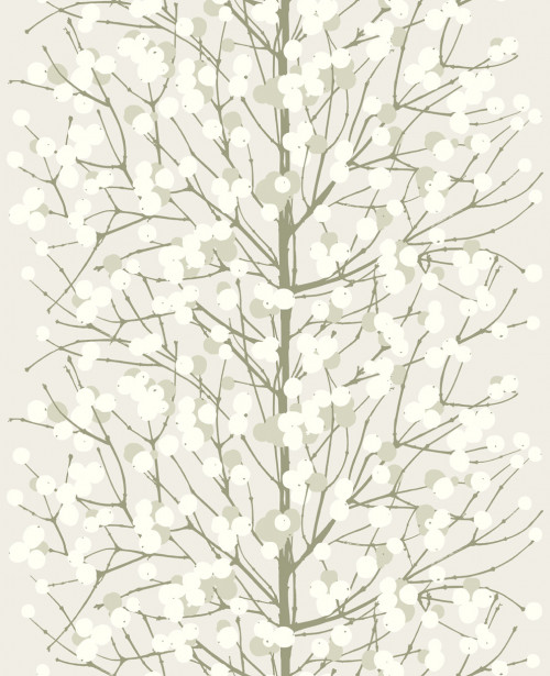 Kuitutapetti Marimekko Lumimarja, 23376, 0,70x10,05m, non-woven
