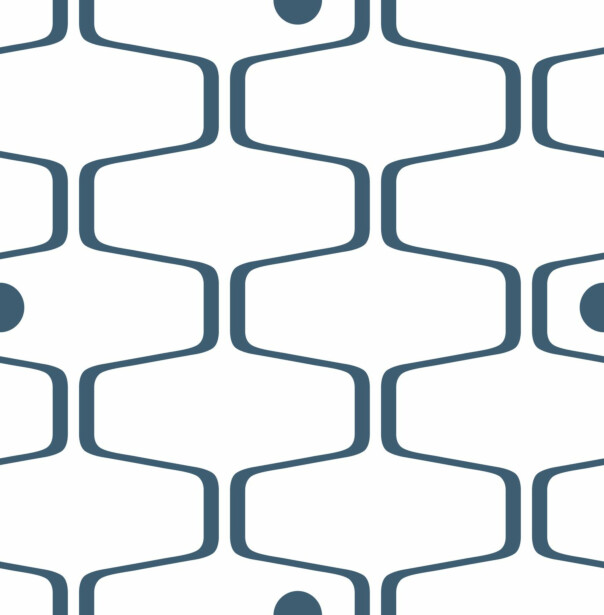 Tapetti Mini Moderns Net & Ball, 0.52x10m, non-woven
