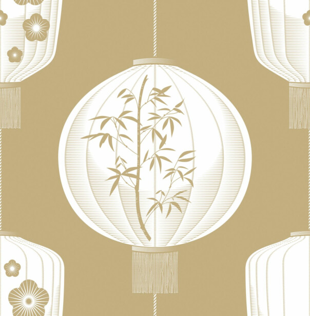 Tapetti Mini Moderns Lucky Lantern, 0.52x10m, non-woven