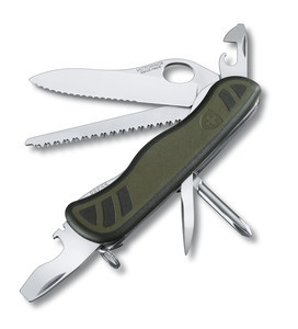 Monitoimityökalu Official Swiss Soldiers Knife, 111mm, lukkiutuva