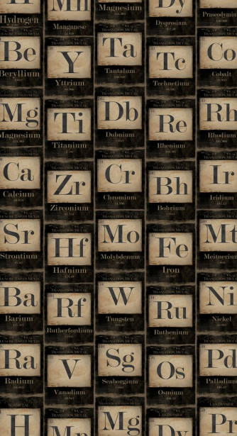 Paneelitapetti Mindthegap Periodic Table of Elements, 1.56x3m