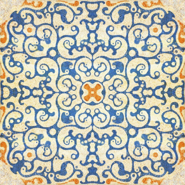 Paneelitapetti Mindthegap Spanish Tile, 1.56x3m