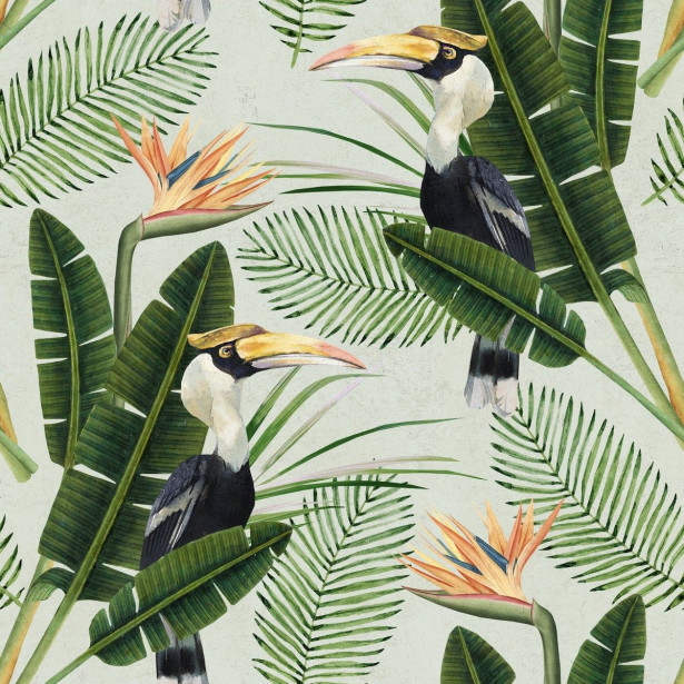 Paneelitapetti Mindthegap Birds of Paradise, 1.56x3m