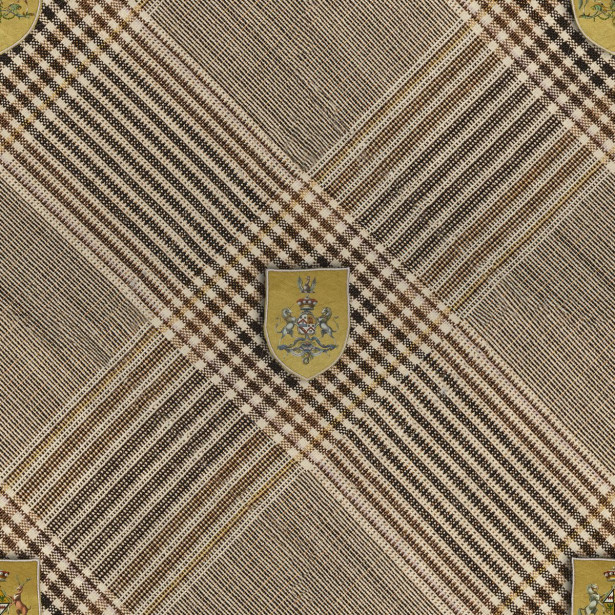 Paneelitapetti Mindthegap Nobility, 1.56x3m, ruskea/kulta