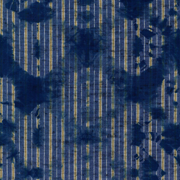Paneelitapetti Mindthegap Washed shibori, 1.56x3m, sininen